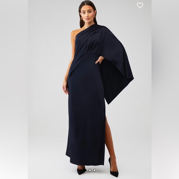 kelsie one shoulder dress Kensie White One Shoulder Midi Dress Ready to Ship